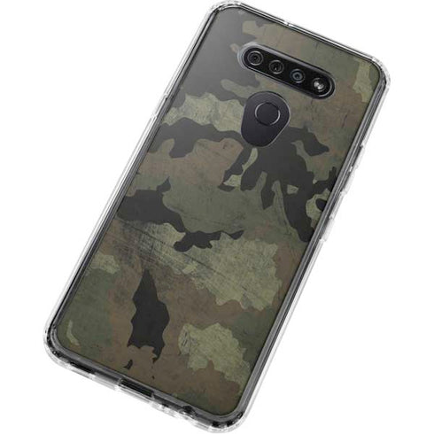 Hunting Camo LG K51/Q51 Clear Case