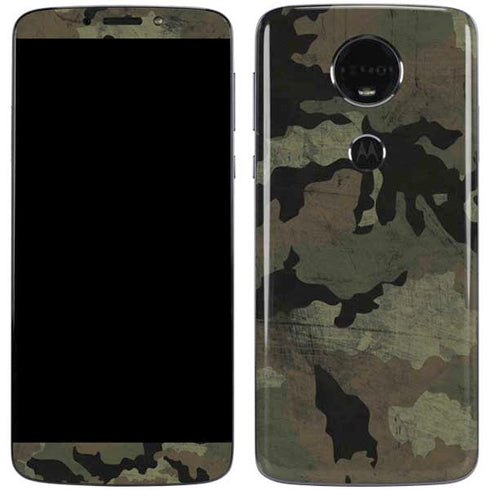 Hunting Camo Moto E5 Plus Skin