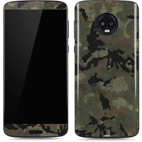 Hunting Camo Moto G6 Skin