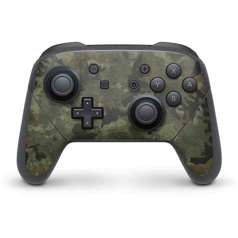 Hunting Camo Nintendo Switch Pro Controller Skin