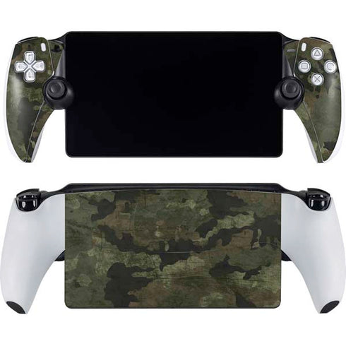 Hunting Camo PlayStation Portal Remote Player Skin