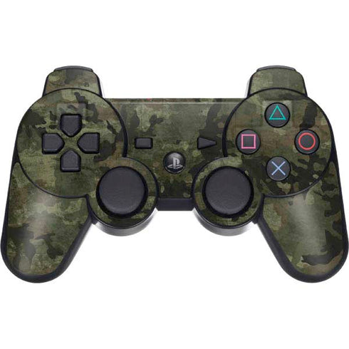 Hunting Camo PS3 Dual Shock wireless controller Skin