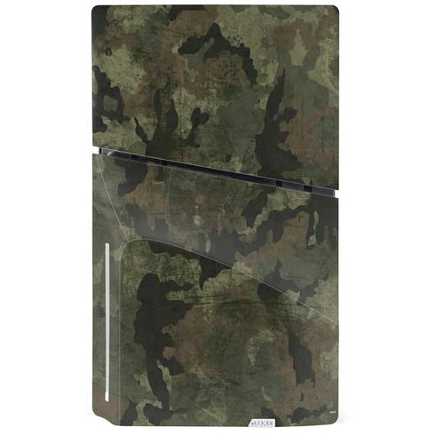 Hunting Camo PS5 Slim Disk Console Skin