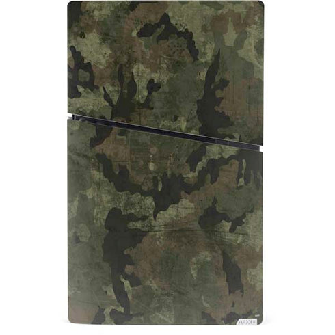 Hunting Camo PS5 Slim Digital Edition Console Skin