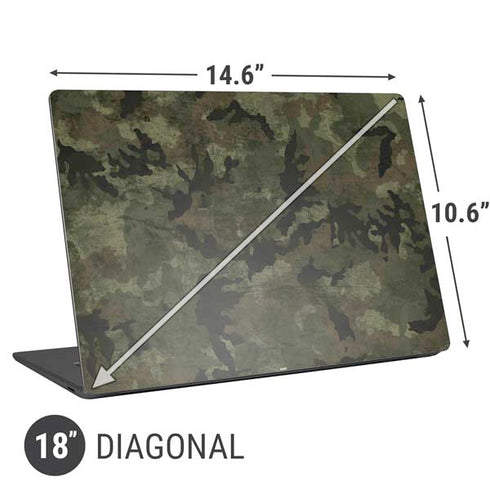 Hunting Camo Universal Laptop 18in (14.6 x 10.6in) Skin