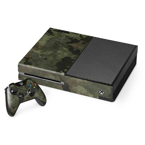 Hunting Camo Xbox One Console and Controller Bundle Skin