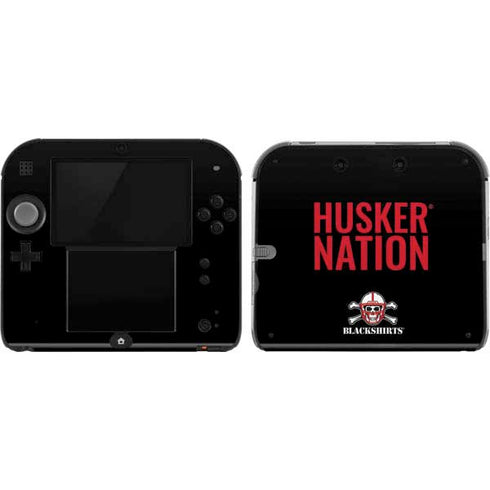 University of Nebraska Husker Nation Nintendo 2DS Skin