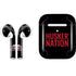 University of Nebraska Husker Nation Apple AirPods 2 Skin