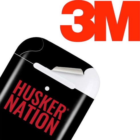 University of Nebraska Husker Nation Apple AirPods 2 Skin