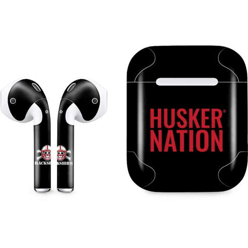 University of Nebraska Husker Nation Apple AirPods Skin