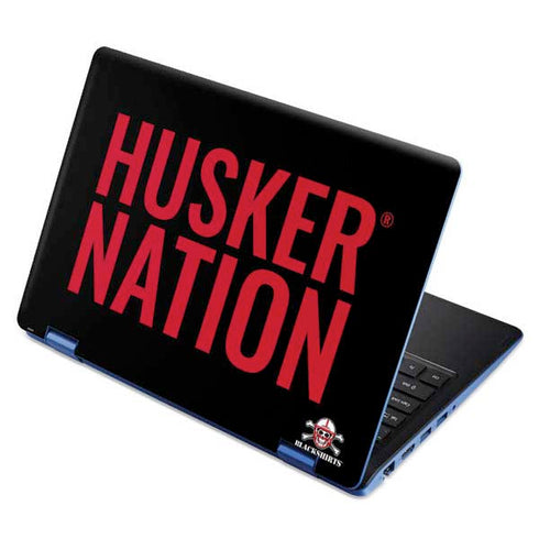 University of Nebraska Husker Nation Aspire R11 11.6in Skin