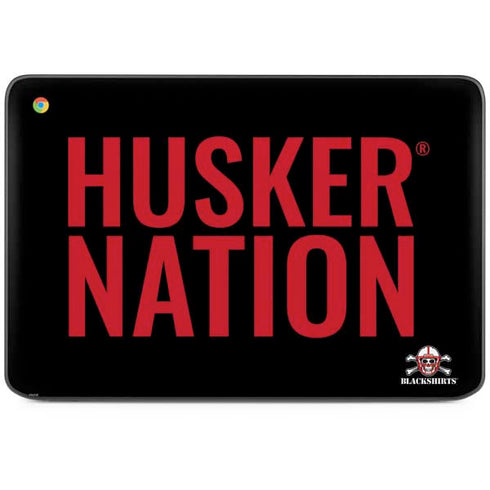 University of Nebraska Husker Nation HP Chromebook Skin