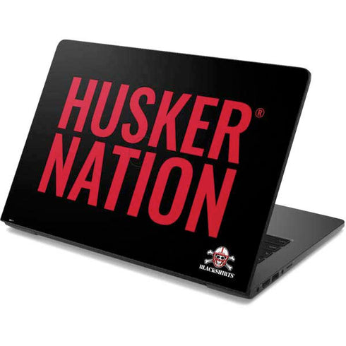 University of Nebraska Husker Nation Dell Chromebook Skin