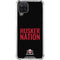University of Nebraska Husker Nation Galaxy A12 Clear Case