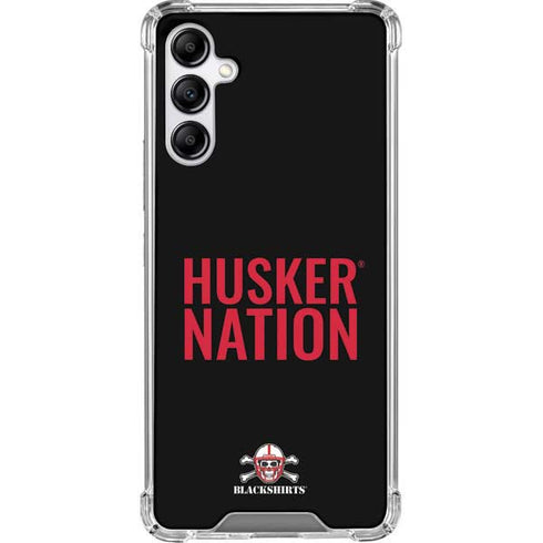 University of Nebraska Husker Nation Galaxy A14 5G Clear Case