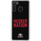 University of Nebraska Husker Nation Galaxy A21 Clear Case