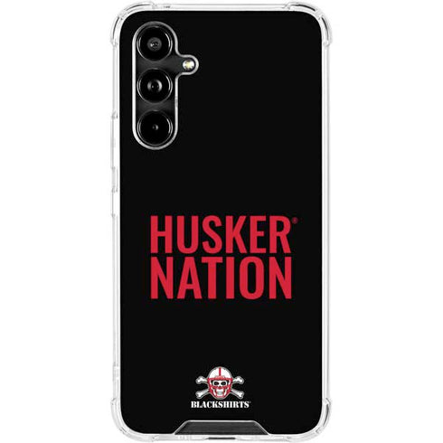 University of Nebraska Husker Nation Galaxy A54 5G Clear Case