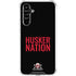 University of Nebraska Husker Nation Galaxy A54 5G Clear Case