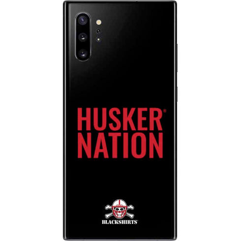 University of Nebraska Husker Nation Galaxy Note 10 Plus Skin