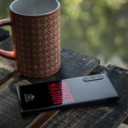 University of Nebraska Husker Nation Galaxy Note 10 Plus Skin