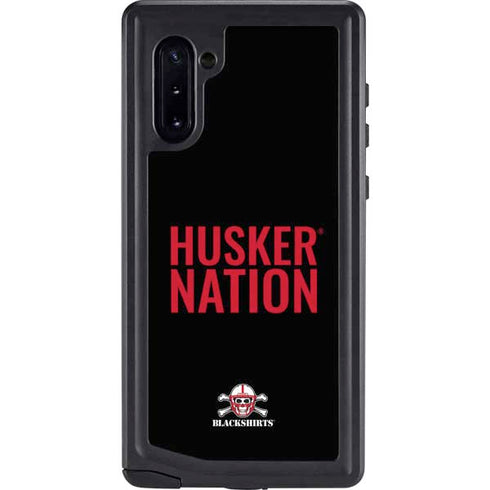 University of Nebraska Husker Nation Galaxy Note 10 Waterproof Case