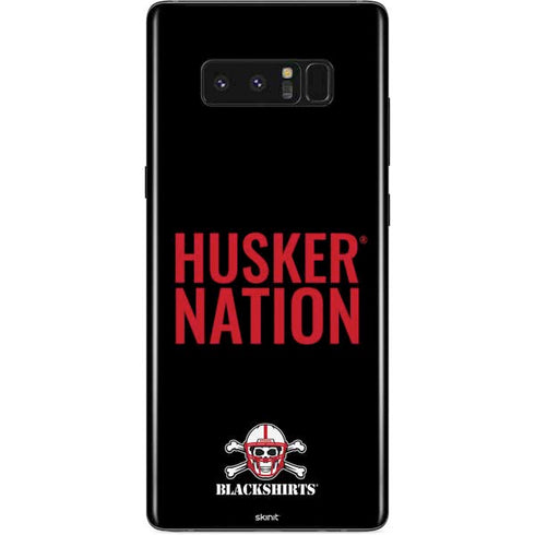 University of Nebraska Husker Nation Galaxy Note 8 Skin