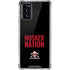 University of Nebraska Husker Nation Galaxy Note20 5G Clear Case