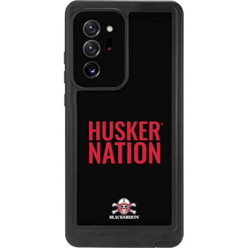 University of Nebraska Husker Nation Galaxy Note20 Ultra 5G Waterproof Case
