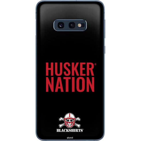 University of Nebraska Husker Nation Galaxy S10e Skin