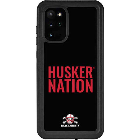 University of Nebraska Husker Nation Galaxy S20 Plus Waterproof Case