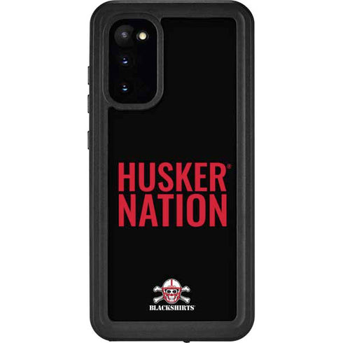 University of Nebraska Husker Nation Galaxy S20 Waterproof Case