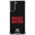 University of Nebraska Husker Nation Galaxy S21 5G Clear Case