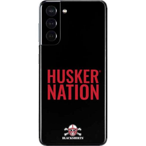 University of Nebraska Husker Nation Galaxy S21 5G Skin