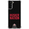 University of Nebraska Husker Nation Galaxy S21 Plus 5G Clear Case