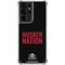 University of Nebraska Husker Nation Galaxy S21 Ultra 5G Clear Case