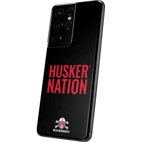 University of Nebraska Husker Nation Galaxy S21 Ultra 5G Skin