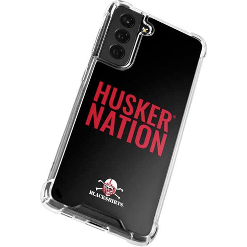University of Nebraska Husker Nation Galaxy S22 Plus Clear Case