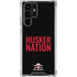 University of Nebraska Husker Nation Galaxy S22 Ultra Clear Case