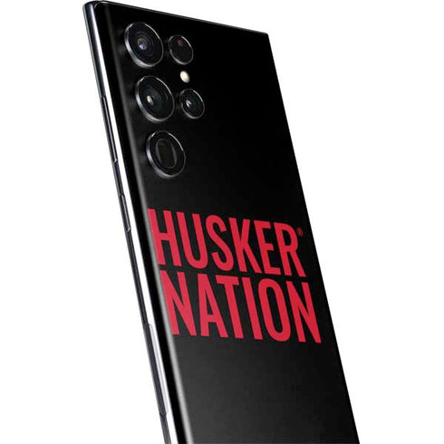 University of Nebraska Husker Nation Galaxy S22 Ultra Skin