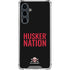 University of Nebraska Husker Nation Galaxy S23 FE Clear Case