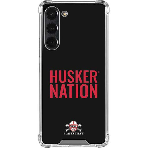 University of Nebraska Husker Nation Galaxy S23 Plus Clear Case