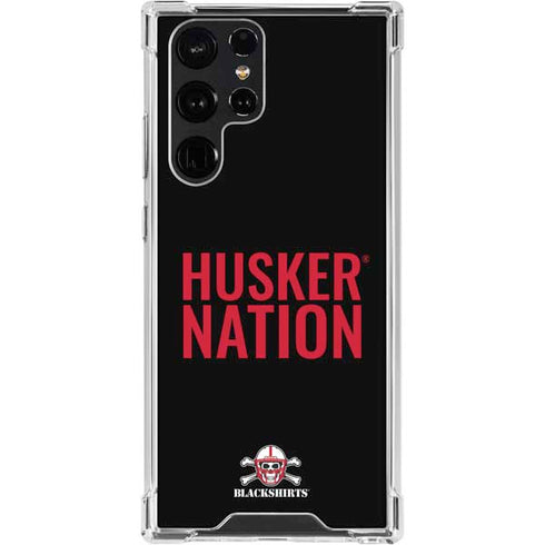 University of Nebraska Husker Nation Galaxy S24 Ultra Clear Case