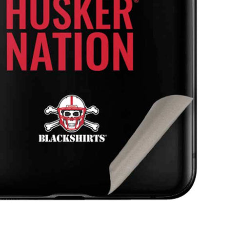 University of Nebraska Husker Nation Galaxy Z Flip Skin