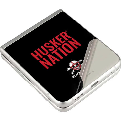 University of Nebraska Husker Nation Galaxy Z Flip3 5G Skin