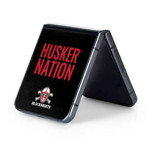 University of Nebraska Husker Nation Galaxy Z Flip5 5G Skin