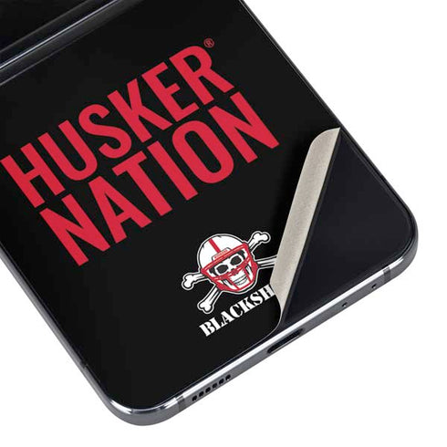 University of Nebraska Husker Nation Galaxy Z Flip5 5G Skin