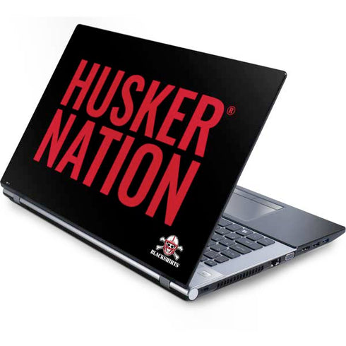 University of Nebraska Husker Nation Generic Laptop Skin