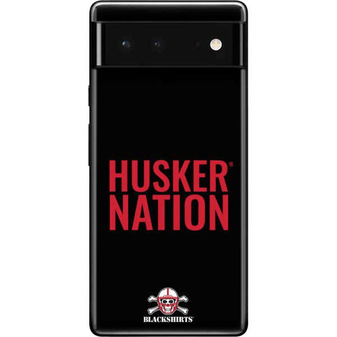University of Nebraska Husker Nation Google Pixel 6 Skin