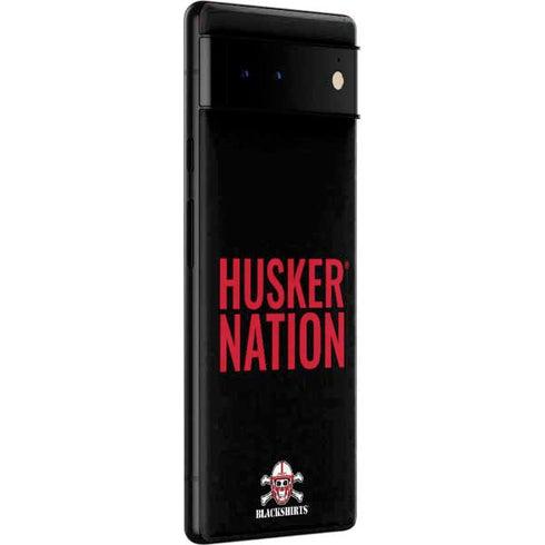 University of Nebraska Husker Nation Google Pixel 6 Skin