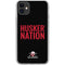 University of Nebraska Husker Nation iPhone 11 Clear Case